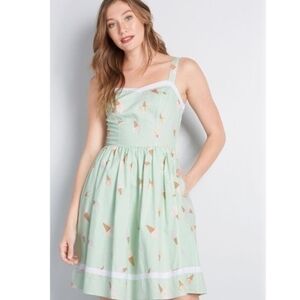 Modcloth Sweetest Treat Ice Cream Dress | Size 1X - NWT